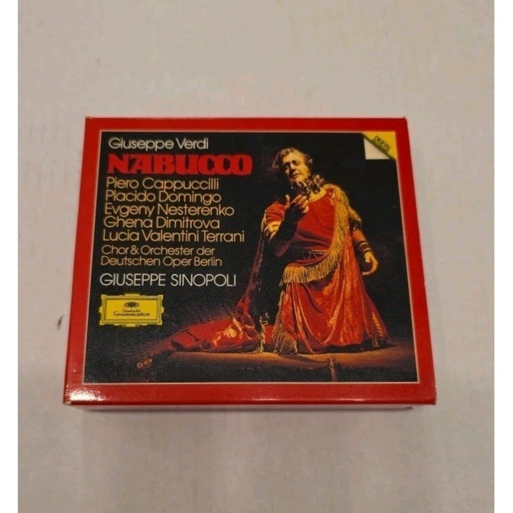 Giuseppe Verdi Nabucco Opera Music C Pre-owned